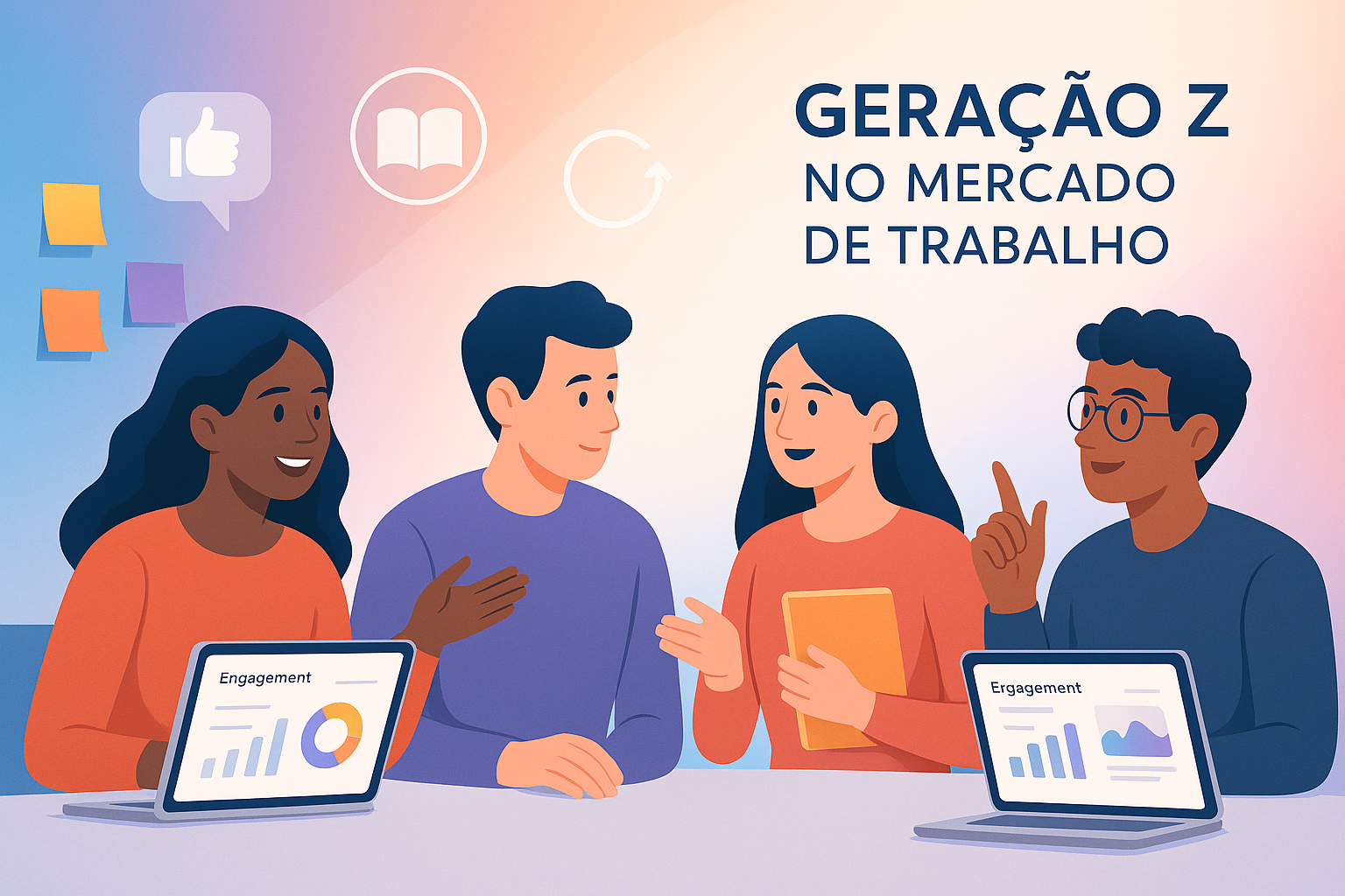 Imagem Ilustrativa: Geração Z no Mercado de Trabalho